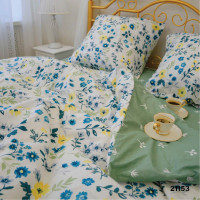 Комплект постільної білизни Viluta Євро Ранфорс 21153