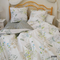 Комплект постільної білизни Viluta Євро Ранфорс 21155