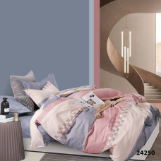 Комплект постельного белья Viluta Евро Ранфорс 24250 с простыней на резинке 160х200