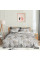 Комплект постельного белья Viluta Евро Ранфорс 24265 с простыней на резинке 180х200