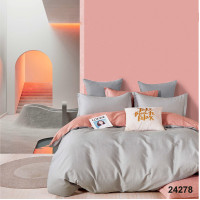 Комплект постельного белья Viluta Двуспальный Ранфорс 24278 с простыней на резинке 160х200