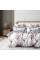 Комплект постельного белья Viluta Евро Ранфорс 24325 с простыней на резинке 180х200
