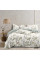 Комплект постельного белья Viluta Евро Ранфорс 24326 с простыней на резинке 180х200