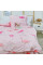 Комплект постельного белья Viluta Подростковый Ранфорс 19007 Pink