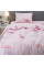 Комплект постельного белья Viluta Подростковый Ранфорс 19007 Pink