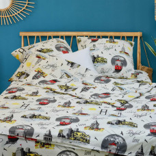 Комплект постельного белья Viluta Двуспальный Ранфорс 19022