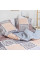 Комплект постільної білизни Viluta Двоспальний Ранфорс 20133 з простирадлом на резинці 160х200