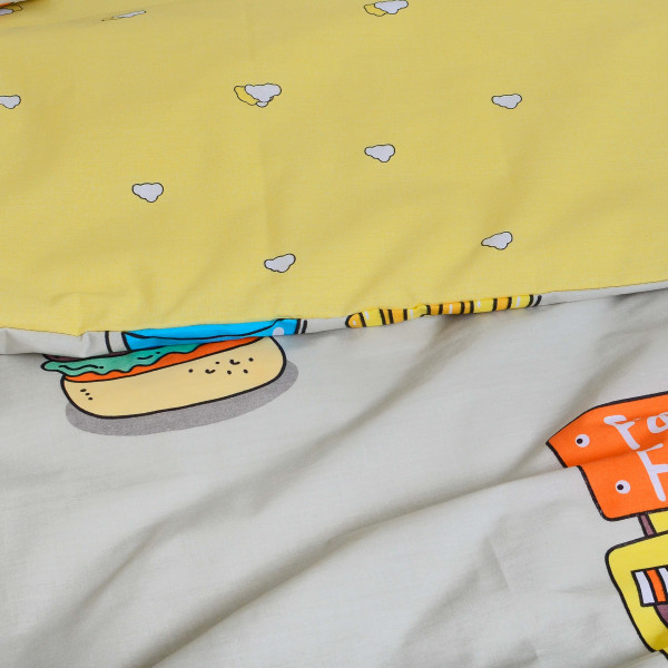 Комплект постільної білизни Viluta Євро Ранфорс 21141