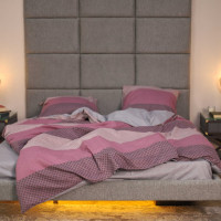 Комплект постельного белья Viluta Евро Ранфорс 21156