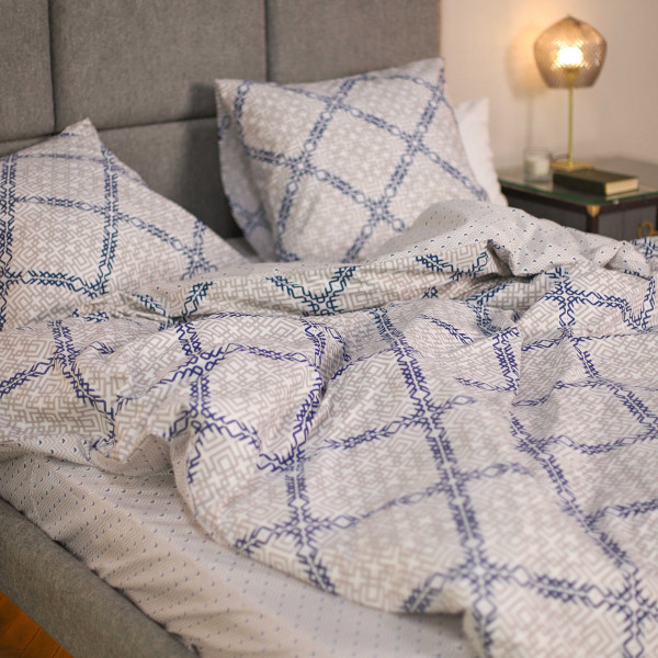 Комплект постельного белья Viluta Евро Ранфорс 21161