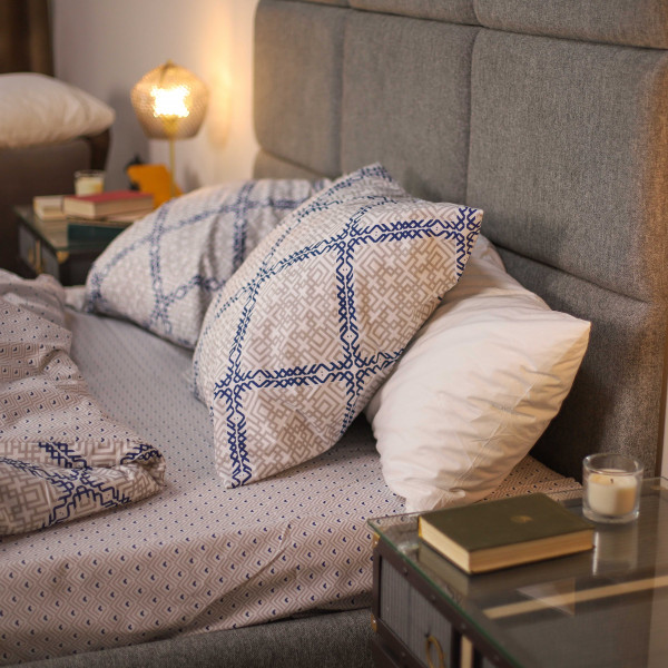 Комплект постельного белья Viluta Евро Ранфорс 21161