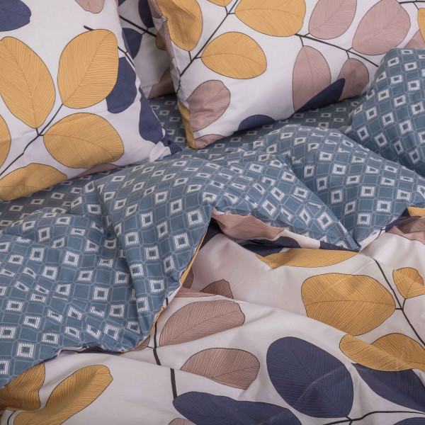 Комплект постельного белья Viluta Евро Ранфорс 22175