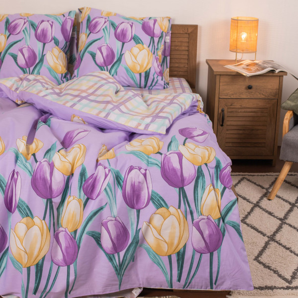 Комплект постельного белья Viluta Семейный Ранфорс 22177