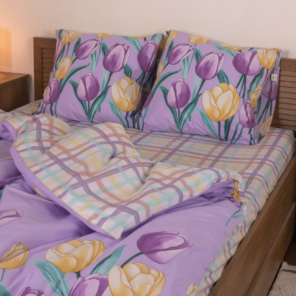 Комплект постельного белья Viluta Семейный Ранфорс 22177