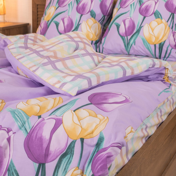 Комплект постельного белья Viluta Семейный Ранфорс 22177