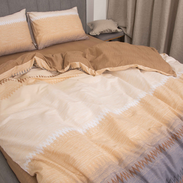 Комплект постільної білизни Viluta Євро Ранфорс 22188