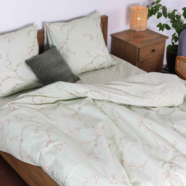 Комплект постельного белья Viluta Евро Ранфорс 22193