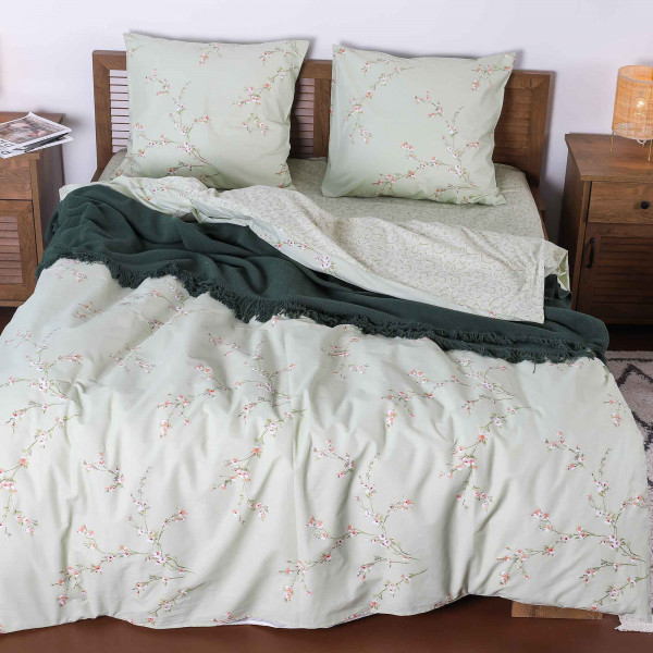 Комплект постельного белья Viluta Евро Ранфорс 22193