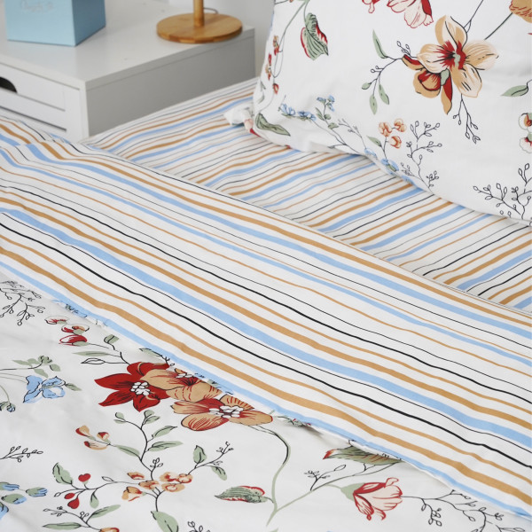 Комплект постельного белья Viluta Двуспальный Ранфорс 22199