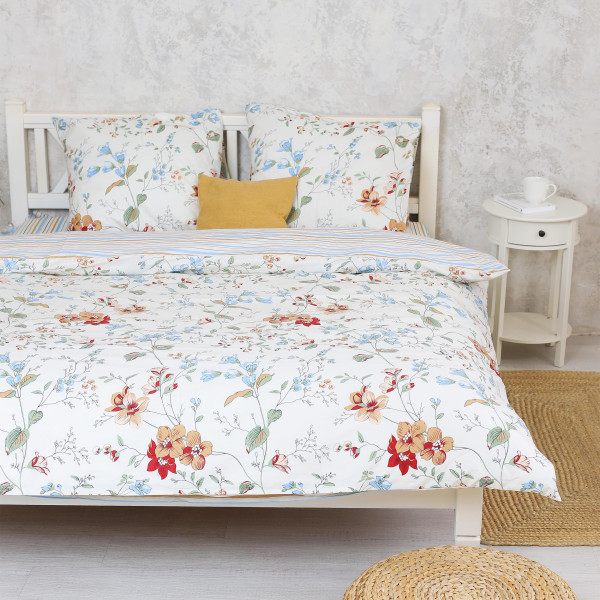 Комплект постельного белья Viluta Двуспальный Ранфорс 22199