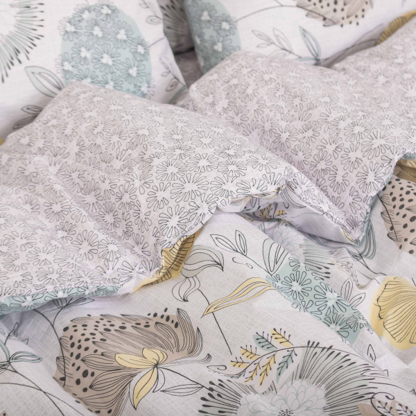 Комплект постельного белья Viluta Евро Ранфорс 22200