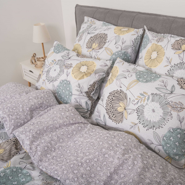 Комплект постельного белья Viluta Евро Ранфорс 22200