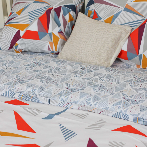 Комплект постельного белья Viluta Евро Ранфорс 22201