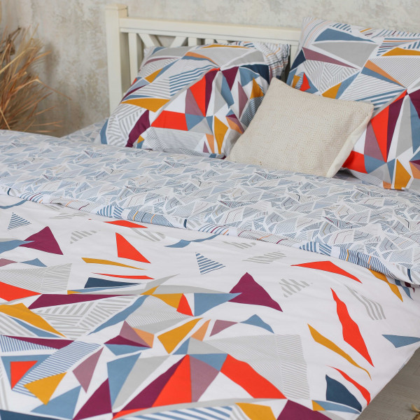 Комплект постельного белья Viluta Евро Ранфорс 22201