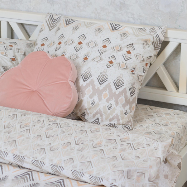 Комплект постельного белья Viluta Евро Ранфорс 22202