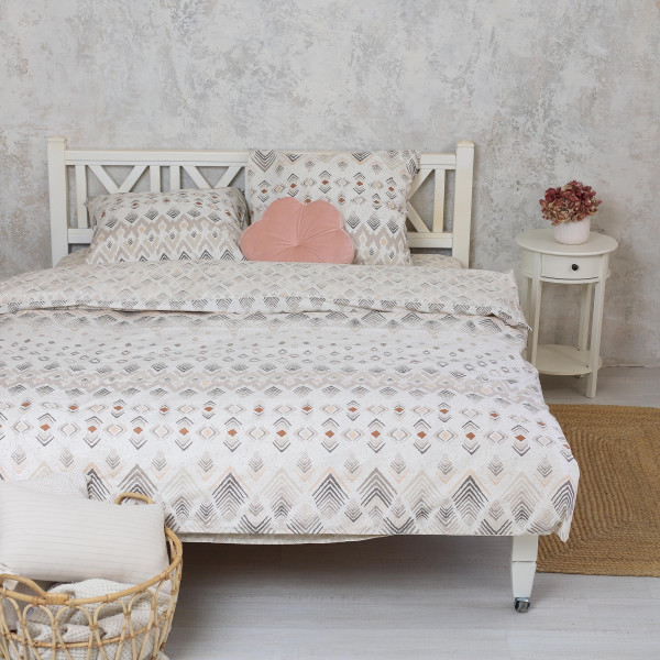 Комплект постельного белья Viluta Евро Ранфорс 22202