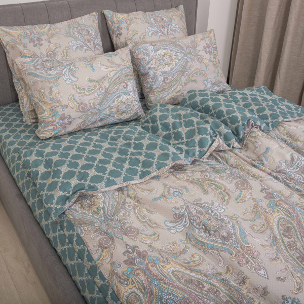 Комплект постельного белья Viluta Евро Ранфорс 22203