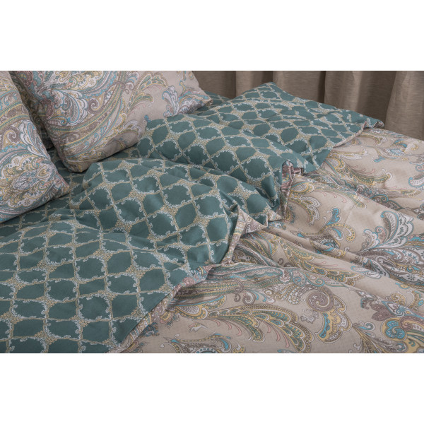 Комплект постельного белья Viluta Евро Ранфорс 22203