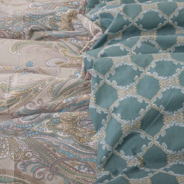 Комплект постельного белья Viluta Евро Ранфорс 22203