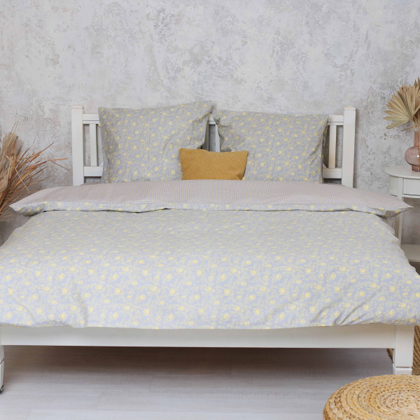 Комплект постельного белья Viluta Евро Ранфорс 22204