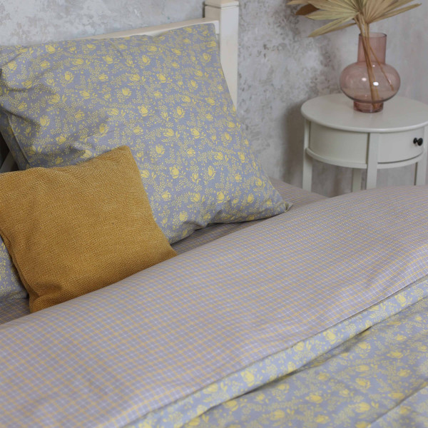 Комплект постельного белья Viluta Евро Ранфорс 22204