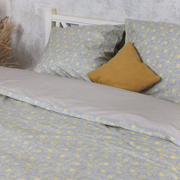 Комплект постельного белья Viluta Евро Ранфорс 22204