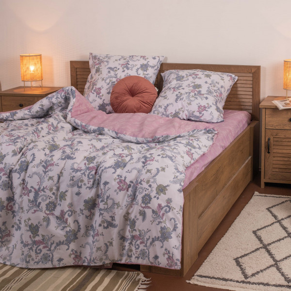 Комплект постельного белья Viluta Евро Ранфорс 22211