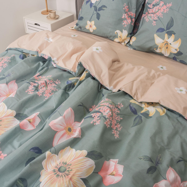 Комплект постельного белья Viluta Семейный Ранфорс 22213