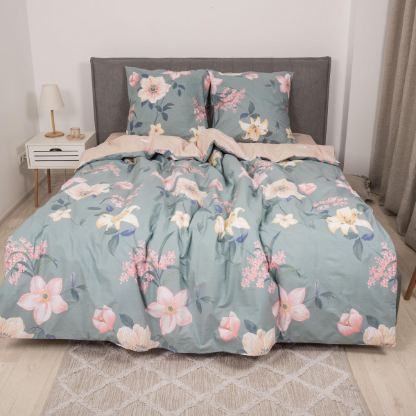 Комплект постельного белья Viluta Семейный Ранфорс 22213