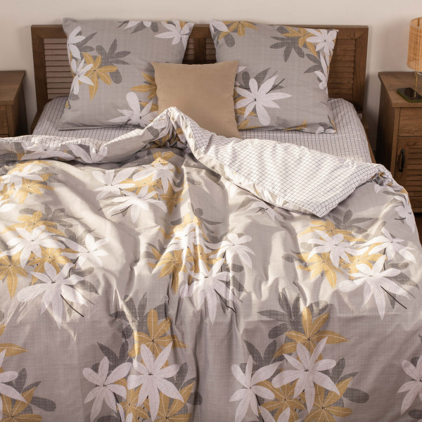 Комплект постельного белья Viluta Евро Ранфорс 22219