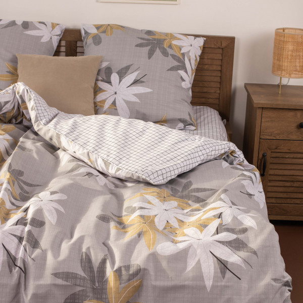 Комплект постельного белья Viluta Евро Ранфорс 22219