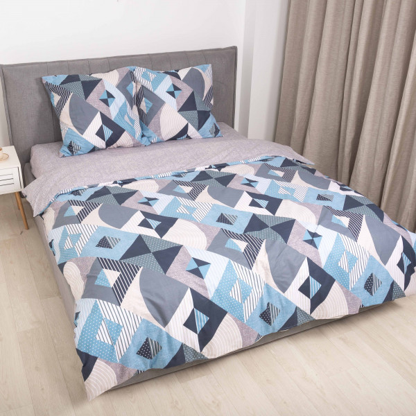 Комплект постельного белья Viluta Евро Ранфорс 23234