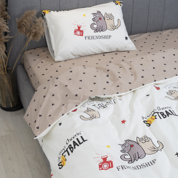 Комплект постільної білизни Viluta Підлітковий Ранфорс 24262