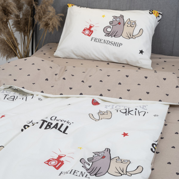 Комплект постільної білизни Viluta Підлітковий Ранфорс 24262