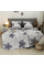 Комплект постельного белья Viluta Евро Ранфорс 24269 с простыней на резинке 180х200