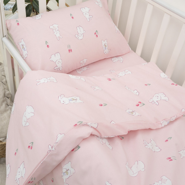 Комплект постельного белья Viluta Детский Ранфорс 24281 Розовый