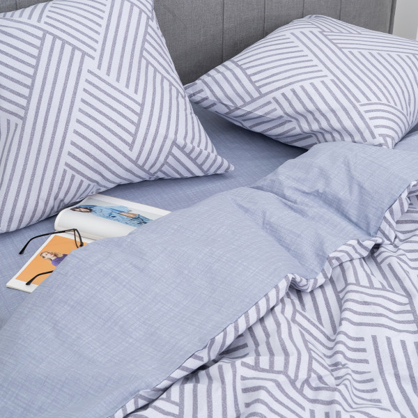 Комплект постельного белья Viluta Евро Ранфорс 24288