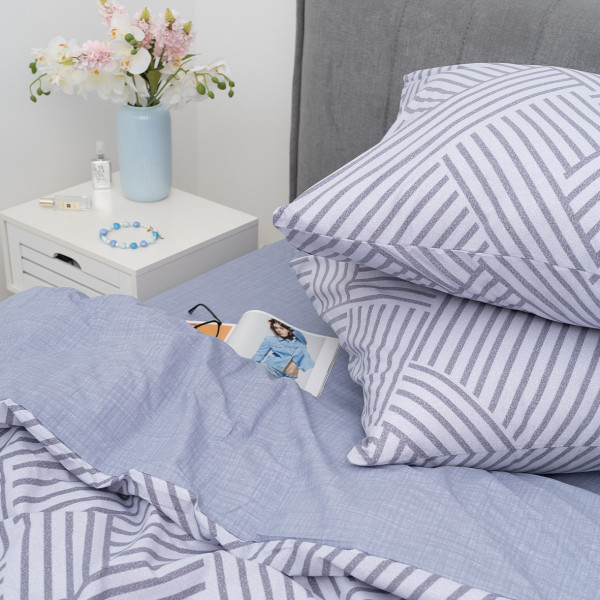 Комплект постельного белья Viluta Евро Ранфорс 24288