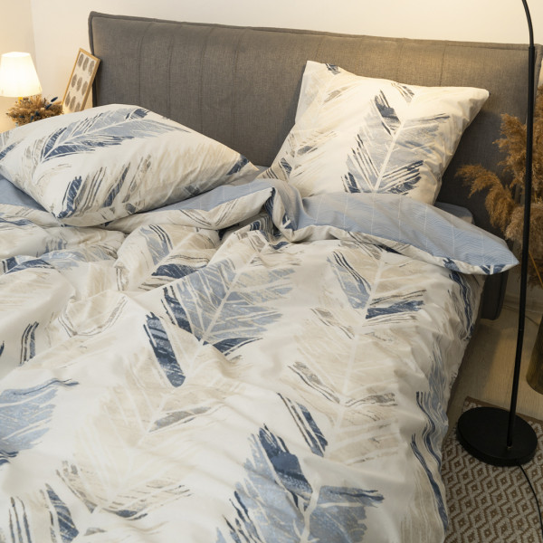 Комплект постельного белья Viluta Евро Ранфорс 24292 с простыней на резинке 180х200