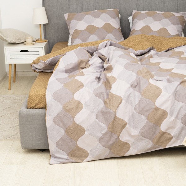 Комплект постельного белья Viluta Евро Ранфорс 24336